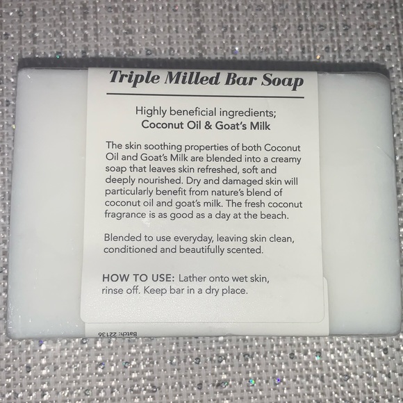 🆕 Natures Blend Coconut Oil & Goats Milk Bar - Picture 3 of 6